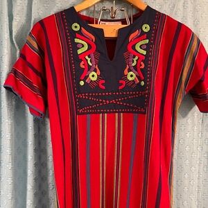 Nahuit Vintage embroidered dress El Salvador